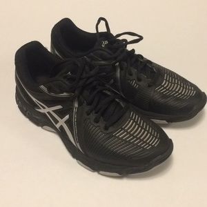 ASICS black pair sneakers
